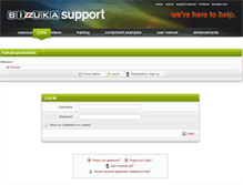 Tablet Screenshot of forum.bizzuka.com
