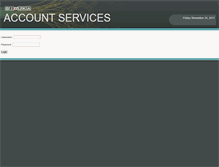 Tablet Screenshot of accountservices.bizzuka.com